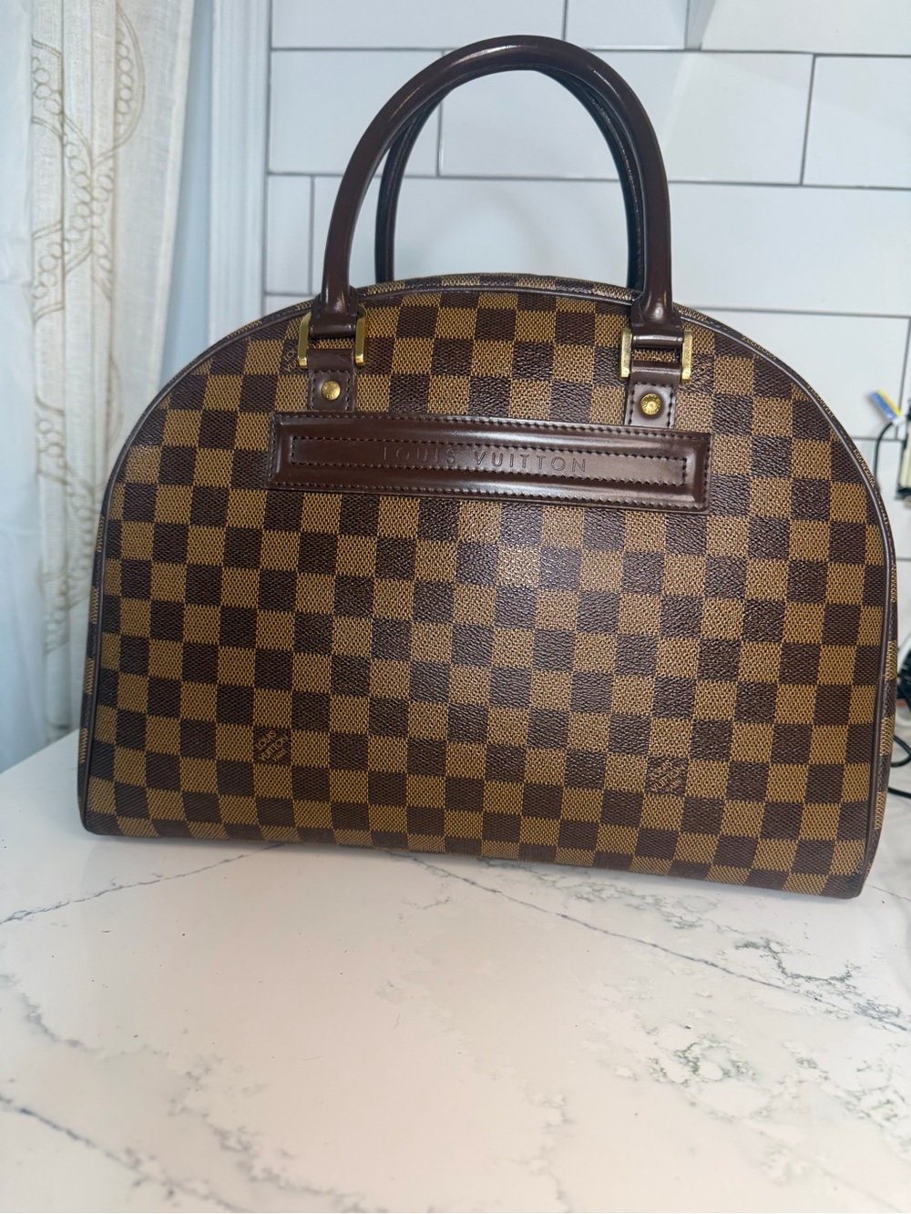 Authentic Louis Vuitton Nolita Damier Handbag – Vintage 2003 with printed COA